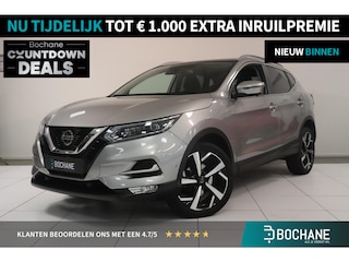 Nissan Qashqai 1.2 Tekna | 360° Camera | Panoramadak | Stoelverwarming | Climate control | Navigatie | Elektr. bestuurdersstoel |