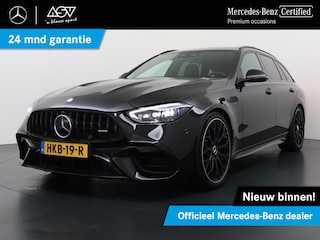 Mercedes-Benz C-klasse Estate AMG 63 S E Performance Carbon interieur, Panoramadak, wegklapbare trekhaak.