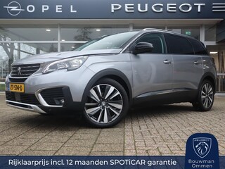 Peugeot 5008 Allure PureTech 130PK S&S H6 7 persoons, Rijklaarprijs, Panoramadak Trekhaak Navigatie Camera