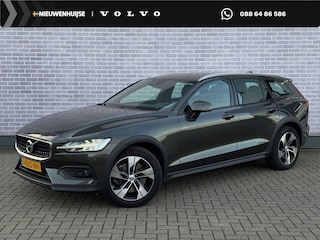 Volvo V60 B5 AWD Momentum Pro | Trekhaak | Leder | Verw. stoelen V+A | Standkachel | Park assist V+A | BLIS | Adaptive Cruise Control | Parkeercamera | Elektr. verst stoelen | All-seasonbanden | Volledig dealer onderhouden