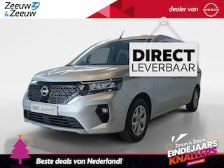 Nissan Townstar Evalia N-Connecta L2 45 kWh 122PK AUTOMAAT -persoons*Multi functioneel*€5000,- VOORRAADKORTING*Achteruitrijcamera*Parkeersensoren voor en achter*Cruise control*Apple Carplay / Android auto*Automatische regen/licht sensor*
