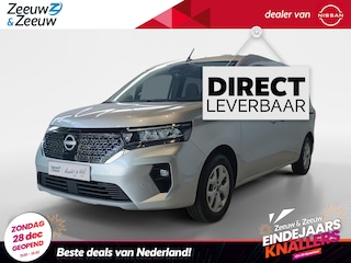 Nissan Townstar Evalia N-Connecta L2 45 kWh 122PK AUTOMAAT -persoons*Multi functioneel*€5000,- VOORRAADKORTING*Achteruitrijcamera*Parkeersensoren voor en achter*Cruise control*Apple Carplay / Android auto*Automatische regen/licht sensor*