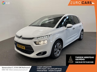 Citroën C4 Picasso 1.2 PureTech Exclusive Panoramadak Trekhaak Navigatie Camera Parkeersensoren achter Cruise Control Climate Control Getinte ramen Lichtmetalen velgen