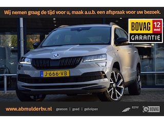 Skoda Karoq 1.5 TSI 150PK ACT Sportline Business DSG Automaat | Org. NL | BOVAG Garantie | Trekhaak | 19'' Velgen | Virtual Cockpit | Achteruitrijcamera | Stoel/Stuur&Voorruitverwarming |