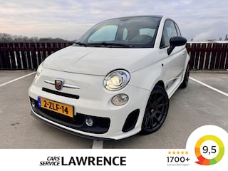 Fiat 500 1.4-16V Abarth Lounge | Pano-dak | Leer | Xenon | ECC airco | Elec. ramen | CPV | Onderhoud 90.000 incl. nieuwe distributie uitgevoerd voor aflevering % Bovag Occasion Partner %