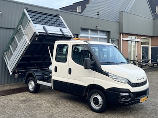 Iveco Daily 35S11D 3 zijden kipper Airco Telefoonverbinding Gereedschapskist Stuuwielbediening Open laadbak Pick-up P-up Kieper Bakwagen 1e eigenaar Euro 5 Bpm vrij voor particulier gebruik!!