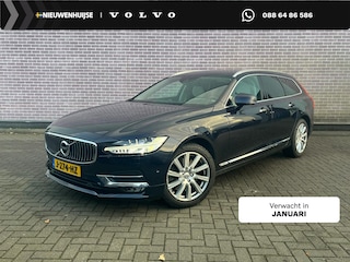 Volvo V90 2.0 T6 AWD Inscription | Luchtvering | Nappa leder | Stoelverwarming voor + achter | Bowers & Wilkins audio | Elektrische stoelverstelling met geheugen | Adaptieve cruise control | Getinte ramen | Keyless entry | Stoelkoeling