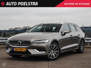 Volvo V60 2.0 D3 150 PK Inscription Trekhaak LED Leder Navigatie Apple CarPlay Android Auto Navigatie Stoelverwarming