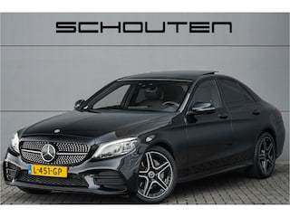 Mercedes-Benz C-klasse 180 AMG Night Pano Distronic Leder 18"
