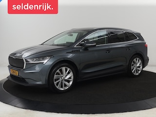 Skoda Enyaq iV 80 | Warmtepomp | Trekhaak | Matrix LED | Adaptive cruise | Keyless | Camera | Half leder | Stuurverwarming | Memory | Navigatie | Climate control | Dodehoek detectie | Getint glas