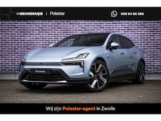 Polestar 4 Long Range Single Motor 100 kWh | Pilot | Plus | Panoramadak | Adaptive cruise control | 360 camera | 21" velgen | Matrix LED koplampen | Harman Kardon audio | Stoel- en stuurverwarming | Onderhoudscontract 3 jaar / 50.000km | Getint glas |