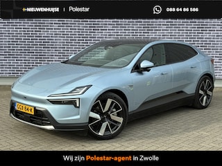 Polestar 4 Long Range Single Motor 100 kWh | Pilot | Plus | Panoramadak | Adaptive cruise control | 360 camera | 21" velgen | Matrix LED koplampen | Harman Kardon audio | Stoel- en stuurverwarming | Onderhoudscontract 3 jaar / 50.000km | Getint glas |