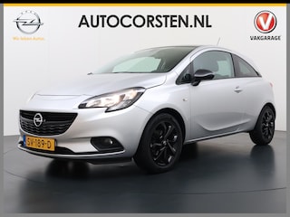 Opel Corsa 1.4I-16V 90PK Navi* SportSt. Airco Cruise Control Black Edition Regen-Lichtsensor Lmv Mistlampen Privacy Glas