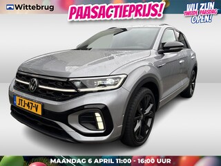 Volkswagen T-Roc 1.5 TSI 150pk R-Line Black Style DSG Automaat Panoramadak / IQ LED / Navigatie / Digital Cockpit / App-connect / Achterklep elektr.