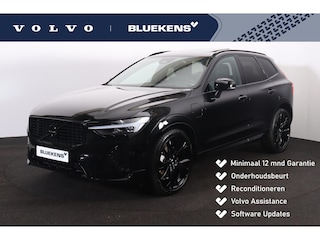 Volvo XC60 T8 Recharge AWD Ultra Black Edition - Luchtvering - Panorama/schuifdak - IntelliSafe Assist & Surround - 360º Camera - Harman/Kardon audio - Adaptieve LED koplampen - Verwarmde voorstoelen, stuur & achterbank - Parkeersensoren voor & achter - Elektr. bedienb. voorstoelen met geheugen - Head up display - Draadloze tel. lader - Extra getint glas - 21' LMV