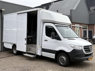 Mercedes-Benz Sprinter 316 2.2 CDI L3 432 Bakwagen Werkplaatsinrichting Kastinrichting Aggregaat Dometic airconditioner Standkachel Nacht aansluiting 220V Airco cruise controle Telefoonverbinding Navigatiesysteem Achterruitrij camera