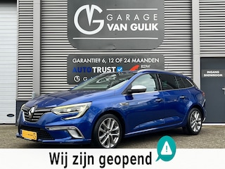 Renault Mégane Estate 1.2 TCe 131PK GT-Line Navi,Clima,Cruise,Keyless,Pdc,Stoelverw.,Bluetooth,Usb,Leder/Alcantara,Isofix,Dakrail,