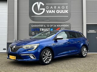 Renault Mégane Estate 1.2 TCe 131PK GT-Line Navi,Clima,Cruise,Keyless,Pdc,Stoelverw.,Bluetooth,Usb,Leder/Alcantara,Isofix,Dakrail,