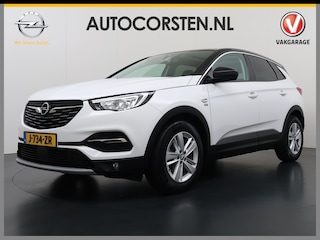 Opel Grandland X T 131PK Pano-Dak Camera Apple Carplay Android LED AGR-Comfort Stoelen Two-Tone Airco Navi* Pdc Edition 2020 Stoel+Stuurverwarming lane Assist Lmv 17" Led 1e Eigenaar Origineel Nederlandse Auto Dealeronderhouden