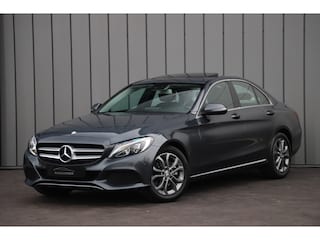 Mercedes-Benz C-klasse 220 CDI Prestige | 170PK | Schuifdak | Sfeerverlichting | Comand | Led | Stoelverwarming | Clima | 2015.