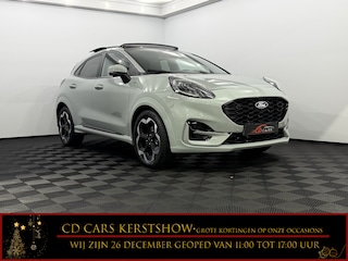 Ford Puma 1.0 EcoBoost Hybrid ST-Line X Pano, Half leder, Camera, Winterpakket, Elektrische achterklep, Navi, Keyless start, Cruise control