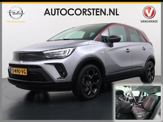 Opel Crossland T111pk GS Line 360°Camera Navi Apple Carplay Android Ecc AGR-Comfort Stoel Cruise Control Lane Assist DAB Led Lmv 17" Regen-Lichtsensor Two-tone Zeer complete Opel Crossland!