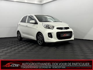 Kia Picanto 1.0 CVVT DynamicLine Half leder, Clima, Cruise control, Radio, Mistlamp, Lichtmetalen velgen