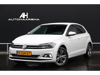 Volkswagen Polo 1.0 TSI 95pk Comfortline Achteruitrijcamera R-Line velgen Navi ACC CarPlay Getint glas NL-Auto!