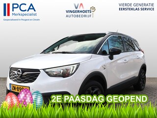 Opel Crossland X 1.2 Turbo 120 Jaar Edition 110 Pk * Navigatie * Trekhaak * Distributieriem vervangen 2025 * Zwart Dak * Climate & Cruise Control * Vingerhoets; Al meer dan 100 jaar Brabantse betrouwbaarheid....
