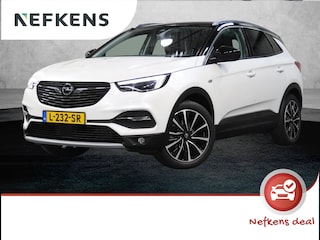 Opel Grandland X 1.6 180PK Turbo Ultimate | 1ste eigenaar | AUTOMAAT | AppleCarPlay/AndroidAuto | Verwarmde/Verkoelende AGR-stoelen | LEER | Navigatie | Cruise Control | Keyless Start/Entry | FULL LED | 360'Camera | Trekhaak | Two-tone | Isofix | Privacy Glass | 1600KG TREKGEWICHT! |