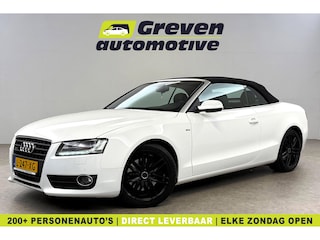 Audi A5 2.0 TFSI Quattro S-Line | Cabrio | Soft top | b&o | Clima | Stoelverw. | Cruise | Navi | Parkeersens.