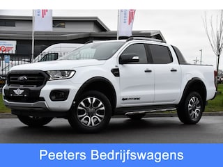 Ford Ranger 2.0 EcoBlue Wildtrak Supercab Adaptieve Cruise, Camera, Carplay, 3500kg Trekhaak, 213pk, Automaat Multimedia, Stoelverwarming,  Leder, uniek!