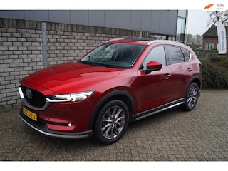 Mazda CX-5 2.5 SkyActiv-G 192 GT-M 4WD Autom Leder Stoel/Stuur A Bank Verw Navi Camera Head-Up Adaptieve Cruise Schkdak LMV Trekh