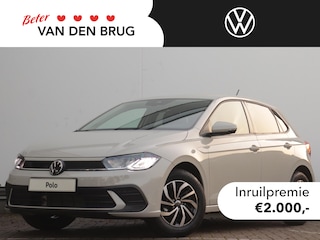 Volkswagen Polo Life Edition 1.0 TSI 70 kW / 95 PK Hatchback 5 ver Camera | LED | Parkeersensoren | 15 inch LMV |