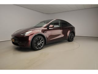 Tesla Model Y Long Range AWD 75 kWh | Midnight Cherry Red | Trekhaak | 20"