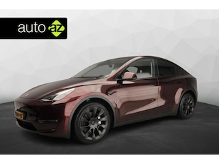 Tesla Model Y Long Range AWD 75 kWh | Midnight Cherry Red | Trekhaak | 20"