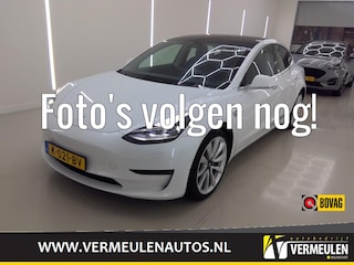 Tesla Model 3 Standard Range Plus RWD 60kWh + 19"/ Navi/ Autopilot/ Leder/ Camera/ Panorama/ Premium Audio/ NL auto