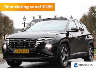 Hyundai Tucson 1.6 T-GDI PHEV Premium Sky 4WD | NL-AUTO! | 1E EIGENAAR! | 360° CAMERA | ADAPTIVE CRUISE | PANODAK | STOELVERWARMING- VERKOELING | DODE HOEK | ELEKTR. STOEL INCL. MEMORY | DEALER OH! | PRACHTIGE STAAT!