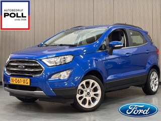 Ford Ecosport 125pk Titanium Climat Cruise Half Leer Apple Carplay Parkeersensor Reservewiel Dealeronderhouden
