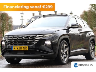 Hyundai Tucson 1.6 T-GDI PHEV Premium Sky 4WD | NL-AUTO! | 1E EIGENAAR! | 360° CAMERA | ADAPTIVE CRUISE | PANODAK | STOELVERWARMING- VERKOELING | DODE HOEK | ELEKTR. STOEL INCL. MEMORY | DEALER OH! | PRACHTIGE STAAT!