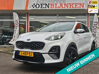 Kia Sportage 1.6 T-GDI Black Edition Automaat BJ.2021 / Panodak / Leder / Navi / Camera / Keyless / 17"Lmv !!