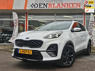 Kia Sportage 1.6 T-GDI Black Edition Automaat BJ.2021 / Panodak / Leder / Navi / Camera / Keyless / 17"Lmv !!