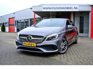 Mercedes-Benz A-klasse 180 Business Solution AMG Aut. Leder-Alcantara|Navi|LED|LMV|Sportstoelen