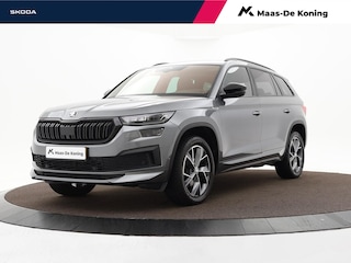 Skoda Kodiaq 1.5 TSI 150pk DSG Sportline 7p. · Panoramadak · Keyless · Camera · Elek. Trekhaak · Apple/Android Car Play · 7. Persoons · 19'' Inch ·