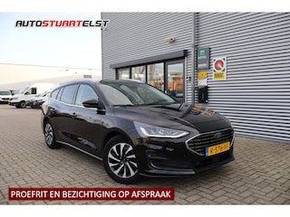 Ford Focus Wagon 1.0 EcoBoost Hybrid Titanium X 1e Eigenaar | Volledig Onderh | BTW | NL-Auto | Elek Trekhaak | Camera | Elek Klep | Navi | Carplay | Full Led | Cruise | DAB | PDC | Bots | Keyless