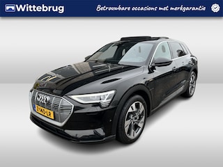 Audi e-Tron 50 quattro edition 71 kWh / AUTOMAAT/ PANO / LUCHTVERING/ SMARTPHONE INTERFACE/  ELEK. KLEP/ STOEL VERWARM./ PARK.SENSOR.V+A./ CAMERA V+A/ ACC/ KEYLESS/ DRIVE SELECT/ NAVI/ LED/ DAB/ CLIMA/ ISOFIX/ 20'' LMV
