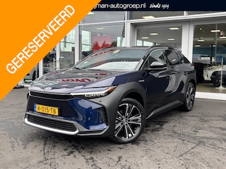 Toyota bZ4X Launch Edition Premium 71 kWh NL Auto, Panoramadak, seat memory, rondomzicht camera, adaptieve cruise control, dodehoek sensor, keyless, 16% BIJTELLING, stoelen- & stuurwiel verwarmd