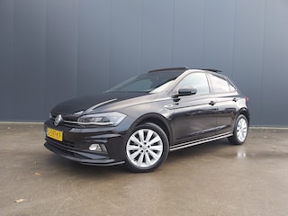 Volkswagen Polo 1.0 TSI R Line PANO DAK 1e EIGENAAR VIRTUAL COCKPIT ADAPT CRUISE HALF LEER PARK ASSIST LED NAVI ECC TREKHAAK
