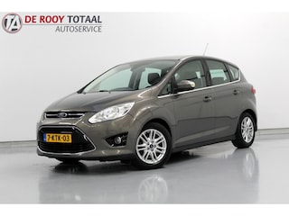 Ford C-MAX 1.0 Titanium 126PK, UITZONDERLIJK MOOIE STAAT!!!!! DISTRIBUTIE IS VERNIEUWD | TREKHAAK | NAVIGATIE | VOORRUIT VERWARMING