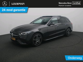 Mercedes-Benz C-klasse Estate 300 e Star Edition LIMITED AMG | Night Pakket | Panorama Schuif-Kanteldak | Distronic | Apple CarPlay | Sfeerverlichting | Memory voorstoelen. Inclusief 24 maanden MB Certified garantie voor Europa.